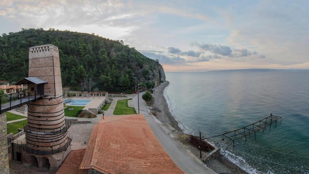 Kaminos Resort Límni Eksteriør billede