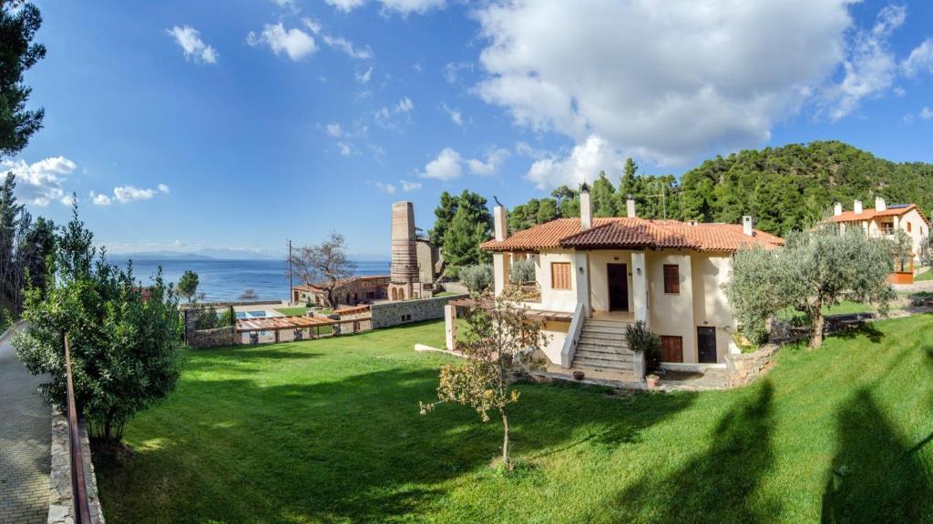Kaminos Resort Límni Eksteriør billede