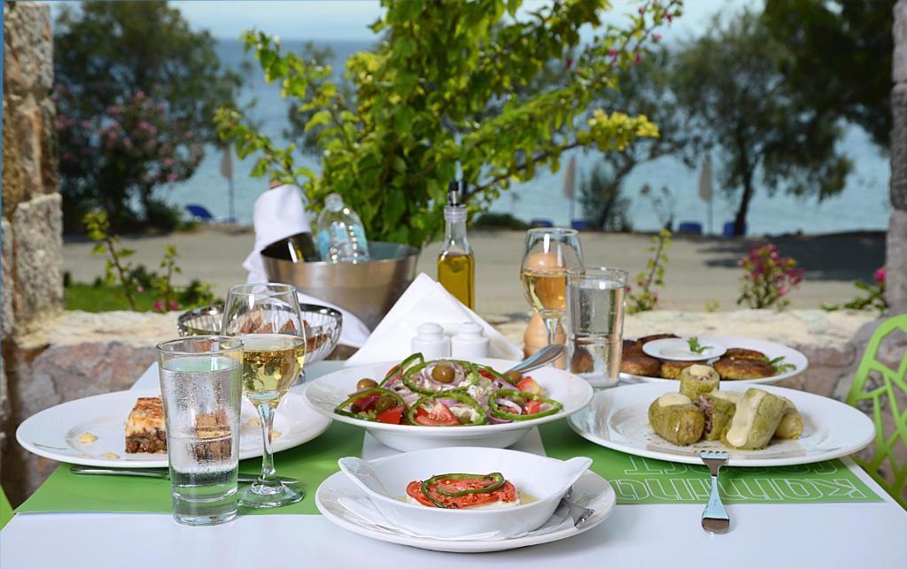 Kaminos Resort Límni Eksteriør billede
