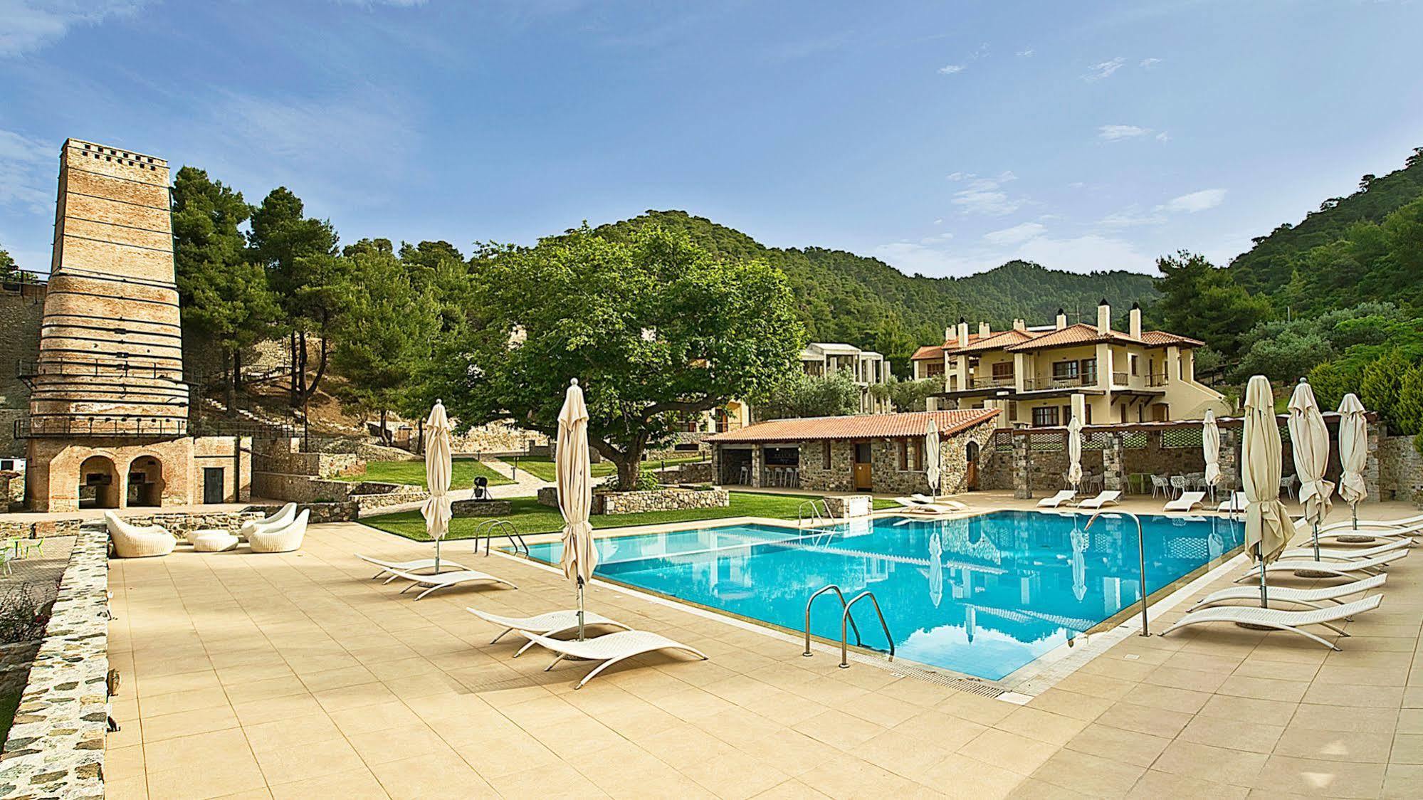 Kaminos Resort Límni Eksteriør billede